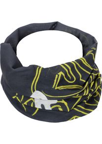 Acerbis Neckwarmer, multifunctional headwear , color: Black/Neon-Yellow/White , size: One Size