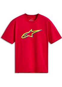 Alpinestars Ageless Shadow CSF, maglietta , colore: Rosso/Giallo/Blu , dimensione: XXL