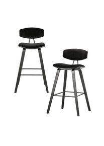 Livetastic , Schwarz , Metall, Textil , 42x91x48 cm , Esszimmer, Barm&ouml;bel, Barhocker