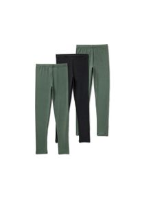 Tchibo - Legginsy dziecięce - kobieta - rozmiar 158/164 - kolor: zielony/czarny