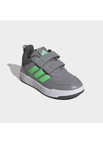 Sneaker adidas Sportswear "TENSAUR SPORT 3.0 CF K", M&auml;dchen, Gr. 33, grau (grau three, lime burst, grau five), Synthetik, Textil, Schuhe Sneaker, f&uuml;r Kinder & Jugendliche