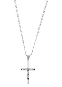 Adelia&acute;s Kette ohne Anh&auml;nger ADELIA&acute;S "Herren Halskette mit Anh&auml;nger &iquest; Kreuz aus Edelstahl" Gr. 61, silber, Halsketten, Herren, Edelstahl, Kette ohne Anh&auml;nger