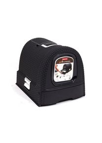 curver cat litter box - black