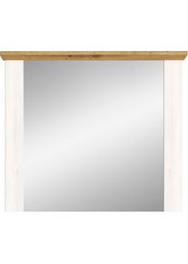Spiegel Home Affaire "COSENZA, Breite 82 cm, 2-farbig, in Landhausoptik", wei&szlig; (sibiu l&auml;rche, artisan eiche nachbildung), B:82cm H:70cm T:4cm, Spiegelglas, Spiegel, Spiegel, Garderobenspiegel, Wandspiegel, Flurspiegel, Dielenspiegel