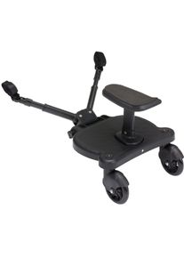 Buggyboard fillikid "Mitfahrbrett Basic inkl. Sitz", Baby, schwarz, Kunststoff, Buggyboards Buggyboard, f&uuml;r Kinderwagen
