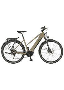 E-Bike Prophete "Entdecker 3.0" Gr. 50, beige (perlnachtblau, schwarz), Elektrofahrr&auml;der, 50cm, 28 Zoll (71,12cm), E-Bike