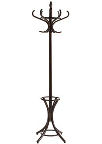 Garderobenst&auml;nder Home Affaire "Sch&ouml;nerempfang", braun (dunkelbraun), B:56cm H:184cm T:56cm, Massivholz, Garderobenst&auml;nder, Garderobenst&auml;nder, aus massiver Birke, im Landhaus-Stil