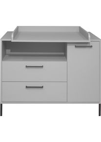 M&auml;usbacher Wickelkommode M&Auml;USBACHER "Olaf", kreidegrau, kreidegrau, Wickelkommoden, Wickelkommode, Wickelkommode Breite "119"