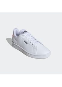 Sneaker adidas Sportswear "URBAN COURT", Damen, Gr. 36, wei&szlig; (cloud wei&szlig;, cloud wei&szlig;, clear pink), Synthetik, Schuhe Sneaker