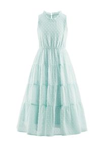 Sommerkleid happy girls "M&auml;dchenkleid", M&auml;dchen, Gr. 122, EURO-Gr&ouml;&szlig;en, light blau, Stoff, 100% Polyester, normal, Kleider Sommerkleid