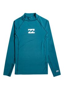 Rash Guard Billabong "Waves All Day", Jungen, Gr. XL, blau (marine), Obermaterial:85% Polyester, 15% Elasthan., Shirts Rash Guard
