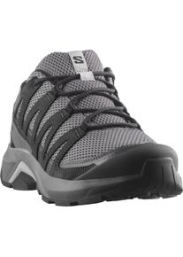Wanderschuh Salomon "X-ADVENTURE RECON", Herren, Gr. 42, castlerock, phantom, alloy, Leder, Textil, Schuhe Wanderschuh, wasserdicht