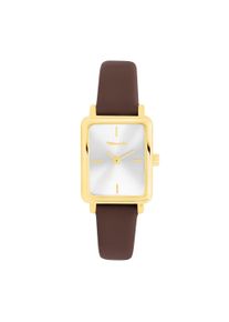 Quarzuhr Tamaris "Tiny Leather", braun, Armbanduhren, Damen, Quarzuhr, Armbanduhr, Damenuhr, Lederarmband, analog