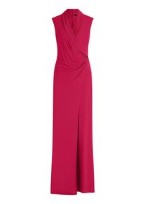 Jumpsuit Vera Mont "Jumpsuit ohne Arm", Damen, Gr. 44, EURO, schwarz raspberry, Obermaterial: 95% Polyester PES. 5% Elasthan EL., Overalls Jumpsuit