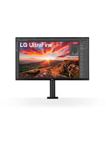 LG LED-Monitor "32UN880K-B", Energieeffizienz: G, schwarz, B:50,3cm H:25cm T:81,5cm, Monitore, LED-Monitor