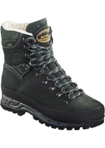 Wanderschuh Meindl "Island MFS Active", Herren, Gr. 11,5, grau (anthrazit, gr&uuml;n), Obermaterial: 100% Rindnubukleder CNU., Schuhe Wanderschuh