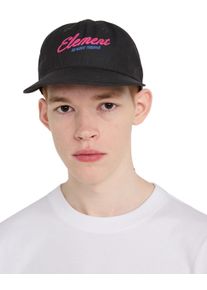 Snapback Cap Element "Pool Service 6 Panel", Herren, vintage wash schwarz, Obermaterial: 63% Microfaser, 37% Walkfrottier;, Caps Snapback Cap