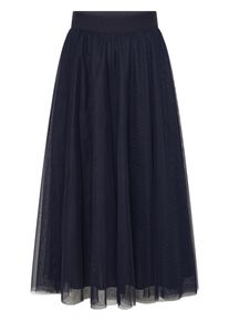 T&uuml;llrock Zero "T&uuml;llrock mit elastischem Bund", Damen, Gr. 42, deep sky, Einsatz: 100% Polyester PES., R&ouml;cke T&uuml;llrock