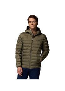 Daunenjacke Columbia "Lake 22 II Down Hooded Jacket", Herren, Gr. XL, stone gr&uuml;n, Web, Obermaterial: 100% Polyester. Wattierung: 100% Daunen, normal, eingefasste Kante, Jacken Daunenjacke, Winterjacke Herren