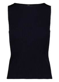 Kurzarmpullover Zero "Strick-Top ohne Arm", Damen, Gr. 38, deep sky, Obermaterial: 67% Viskose CV. 33% Polyamid PA., Pullover Kurzarmpullover
