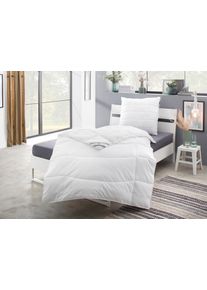 f.a.n. Microfaserbettdecke FAN "Komfort Plus, Bettdecke in 135x200 cm und weitere Gr&ouml;&szlig;en erh&auml;ltlich", wei&szlig;, B:200cm L:200cm, Bezug: 100% Polyester. F&uuml;llung: 100% Lyocell (TENCEL&trade;), Bettdecken, Microfaserbettdecke, Made in Germany Zu jeder Jahreszeit ideal f&uuml;r Schwitzer