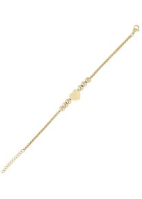 Adelia&acute;s Kettenanh&auml;nger ADELIA&acute;S "Damen Anh&auml;nger &iquest; Herz Gravuranh&auml;nger aus Edelstahl", gold, Schmuckanh&auml;nger, Damen, Edelstahl, Kettenanh&auml;nger