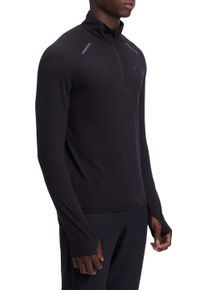 Rollkragenshirt Energetics "HE.-LANGARMSHIRT CUSCO IV M", Herren, Gr. L, schwarz, Obermaterial: 88% Polyester, 12% Elasthan, Shirts Rollkragenshirt, Rollkragen, Half Zip, f&uuml;r Sport-Outfits, mit DRY PLUS-Technologie