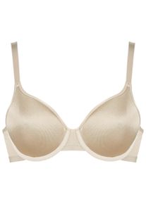 Schalen-BH Naturana "The Thursday", Damen, Gr. 95, Cup D, beige, Obermaterial: 92% Polyamid, 8% Elasthan. Miedereinsatz: 89% Polyester, 11% Elasthan, gl&auml;nzend, BHs Schalen-BH, mit B&uuml;gel, mit Schale, gl&auml;nzend, modisch, bequem