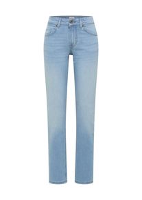 Straight-Jeans Mustang "Damen Style Julia", Damen, Gr. 34, L&auml;nge 32, blau 401, Denim/Jeans, 99% Baumwolle, 1% Elasthan, unifarben, straight fit, Jeans Straight-Jeans