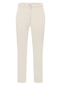 Stoffhose Zero "Chinohose mit Stretch 28 Inch", Damen, Gr. 36, EURO, french oak, Obermaterial: 98% Baumwolle CO. 2% Elasthan EL., Hosen Stoffhose