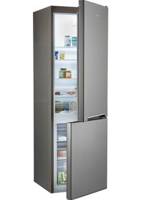 Amica K&uuml;hl-/Gefrierkombination "KGCL 387 115", Energieeffizienz: E, silber (edelstahl optik), B:54cm H:170cm T:59,5cm, K&uuml;hlschr&auml;nke, K&uuml;hl-/Gefrierkombination