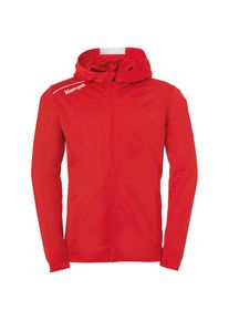 Trainingsjacke Kempa "Trainingsjacke PLAYER HOOD JACKET", Herren, Gr. XL, rot, wei&szlig;, Obermaterial: 100% Polyester PES., Jacken Trainingsjacke