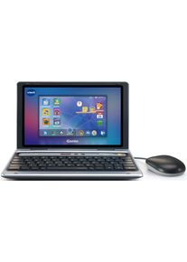 Kindercomputer Vtech "School & Go, Genio Lernlaptop XL", silber (silberfarben), Kindercomputer, KinderB:26cm T:17cm, Kunststoff, Kindercomputer, B:26cm T:17cm