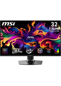 MSI OLED-Monitor "MAG 322UP QD-OLED E16", Energieeffizienz: F, schwarz, Monitore, neig-, schwenk-, h&ouml;henverstellbar, Pivot, OLED-Monitor