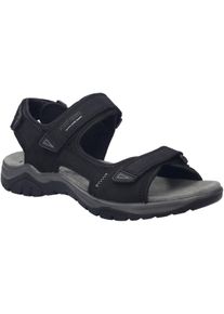 Sandale Josef Seibel "Arlo 2", Herren, Gr. 46, schwarz, Obermaterial: 100% Textilmaterial TEXMAT., Schuhe Sandale