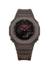 Chronograph Casio G-SHOCK, braun, rot, Armbanduhren, Damen, Chronograph, Quarzuhr, Armbanduhr, Herrenuhr, analog, digital