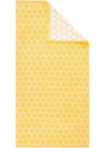 Handt&uuml;cher Dyckhoff "Pure Natural Honey", gelb, B:50cm L:100cm, Frottier, Baumwolle, Handt&uuml;cher, Handt&uuml;cher, BIO Baumwolle, GOTS