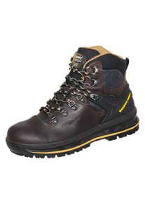 Wanderschuh Grisport "Schn&uuml;rstiefel", Herren, Gr. 42, braun (braun, schwarz), Obermaterial: 50% Rindsleder Leather cow. 50% Lammleder LEL., Schuhe Wanderschuh