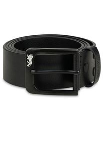 Lederg&uuml;rtel Lonsdale "COPPULL", Damen, schwarz, Rindsleder, G&uuml;rtel Lederg&uuml;rtel, aus Rindsleder