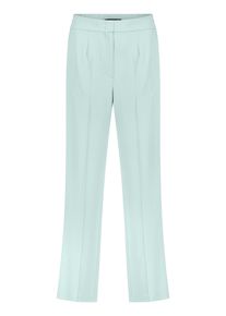 Stoffhose Betty Barclay "Stoffhose unifarben", Damen, Gr. 48, EURO, gray mist, Obermaterial: 96% Polyester PES. 4% Elasthan EL., Hosen Stoffhose