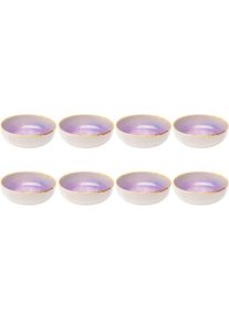 Sch&uuml;ssel KARE DESIGN, violett, Steingut, Sch&uuml;sseln, Sch&uuml;ssel
