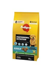 Pedigree Professional Nutrition Adult with poultry and vegetables medium and large breeds - dry dog food - 12kg