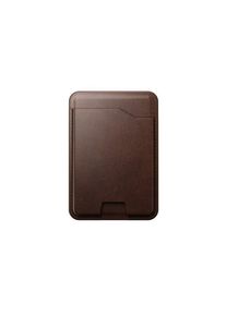 Nomad - Leather Mag Wallet with Find My Tracking - Rustic Brown | Horween