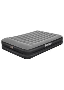 Bestway Luftbett Tritech AIR 67403, Grau, Schwarz, Kunststoff, 152x46x203 cm, RoHS, Dekra, integrierte elektrische Pumpe, integriertes Kissen, beflockte Schlafseite, Schlafzimmer, Betten, G&auml;stebetten, Luftbetten
