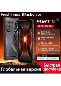 Blackview Fort 5 Rugged SmartPhone 6.78-inch 2.4K 120Hz Display 108Mp Camera IP68&IP69K ultralight Rugged Phone