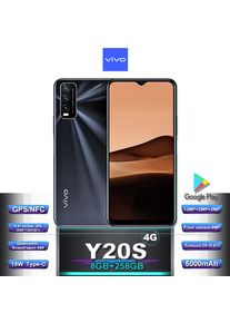 VIVO Y20S 4G dual-sim dual-standby 6.51-inch rear 13MP+2MP+2MP three-camera, front 8MP 8GB+256GB 5000mAh, support NFC function