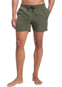 Badeshorts McKINLEY "HE.-BADESHORTS KEN IV M", Herren, Gr. XXL, N-Gr, gr&uuml;n schwarz, Obermaterial: 100% Polyester, Badehosen Badeshorts, mit Eingriffstaschen und Ges&auml;&szlig;tasche, mit Innenslip aus Mesh