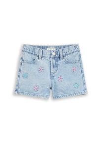 Jeansshorts Tom Tailor, M&auml;dchen, Gr. 98, N-Gr, light stone bright blau denim, Denim/Jeans, Obermaterial: 100% Baumwolle. Futter: 100% Baumwolle, Jeans Jeansshorts