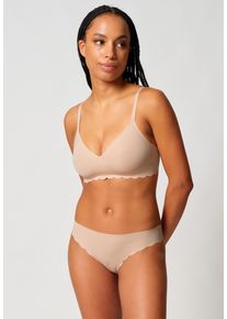 Triangel-BH Skiny "Sensation", Damen, Gr. 85, Cup B, beige, Obermaterial: 56% Polyamid, 44% Elasthan, unifarben, BHs Triangel-BH