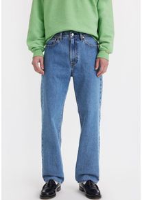 Levi's Loose-fit-Jeans LEVI'S "568 STAY LOOSE", Herren, Gr. 33, L&auml;nge 32, blau (blau essentials), Denim/Jeans, Obermaterial: 100% Baumwolle, loose fit lang, Jeans Loose-fit-Jeans, mit Leinenanteil